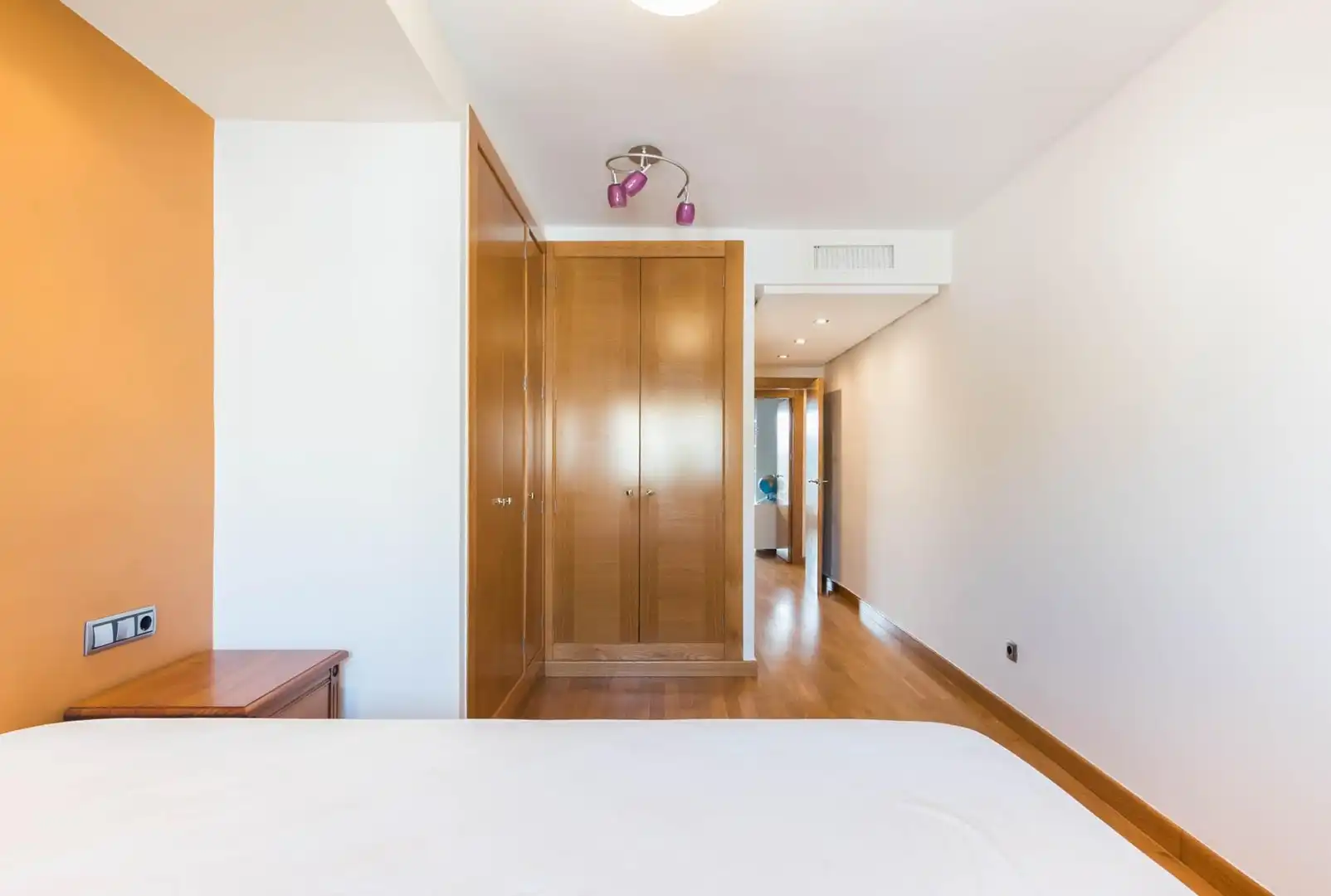 Dormitori de Pis de lloguer en Murcia amb Aire condicionat, Calefacció i Parquet
