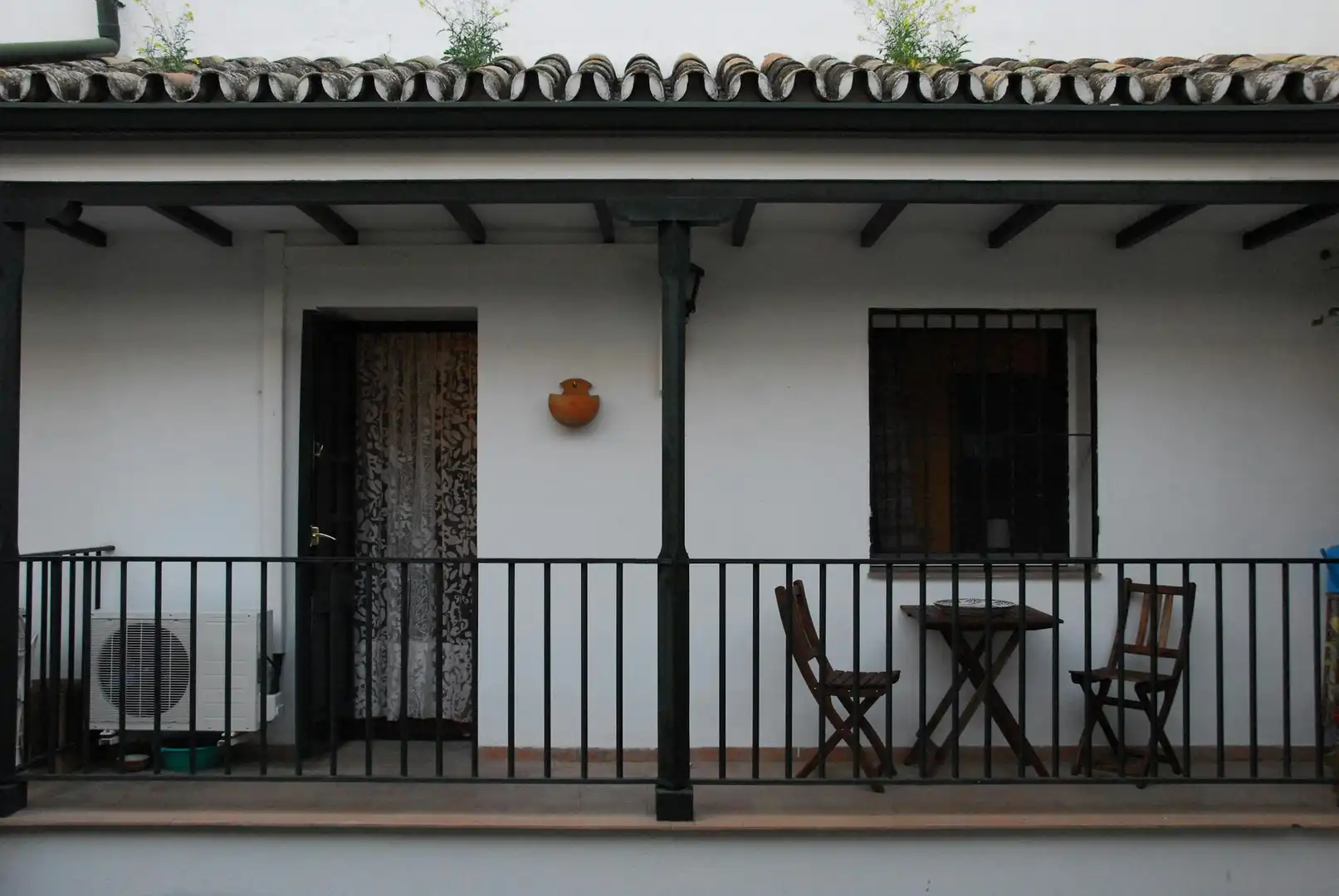 Terraza de Piso de alquiler en Sevilla con Aire acondicionado, Calefacción y Amueblado