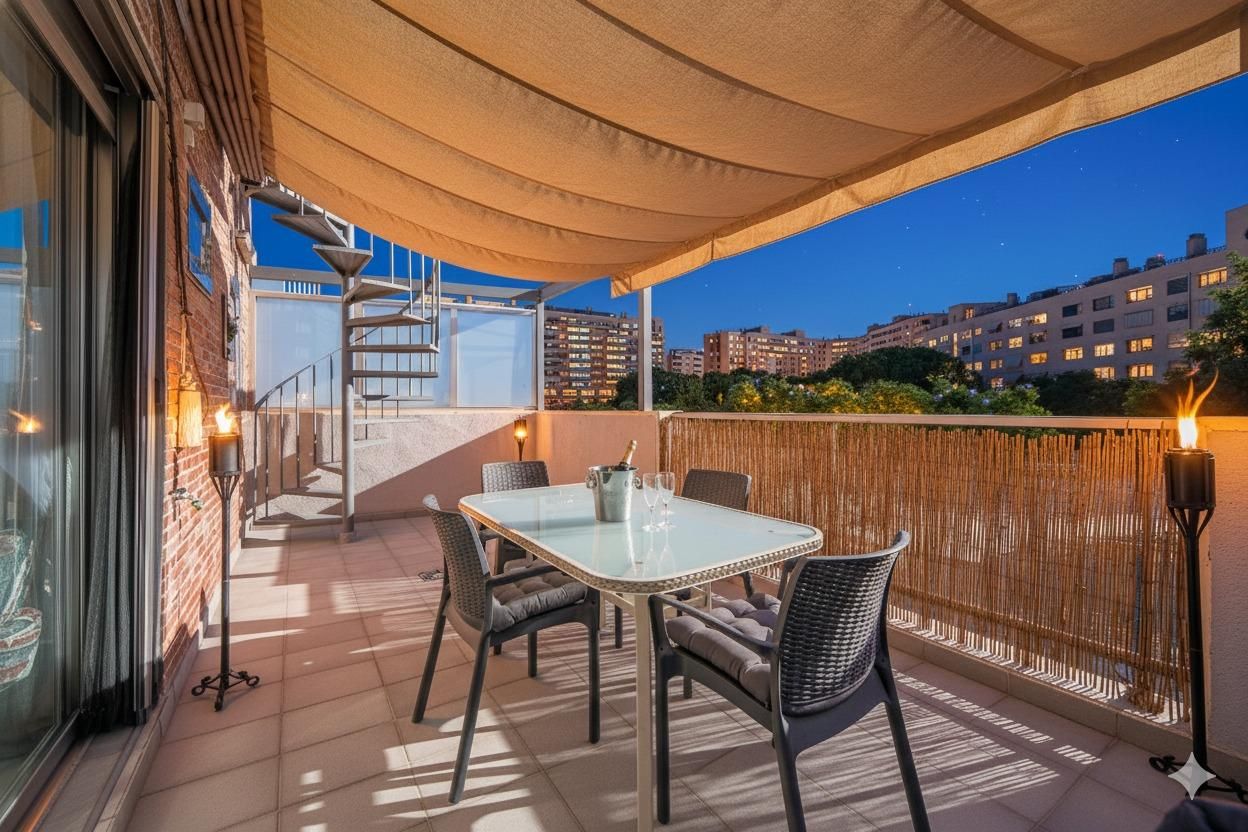 Terraza de Casa adosada en venta en Alicante / Alacant con Aire acondicionado, Terraza y Trastero