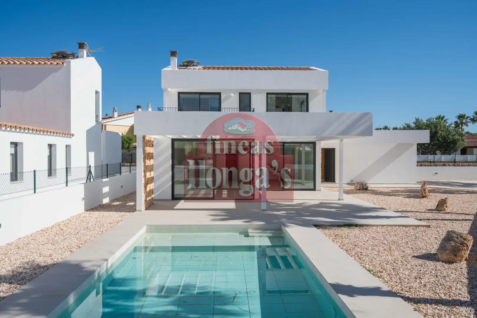 Vista exterior de Casa o chalet en venta en Ciutadella de Menorca con Jardín privado, Terraza y Piscina