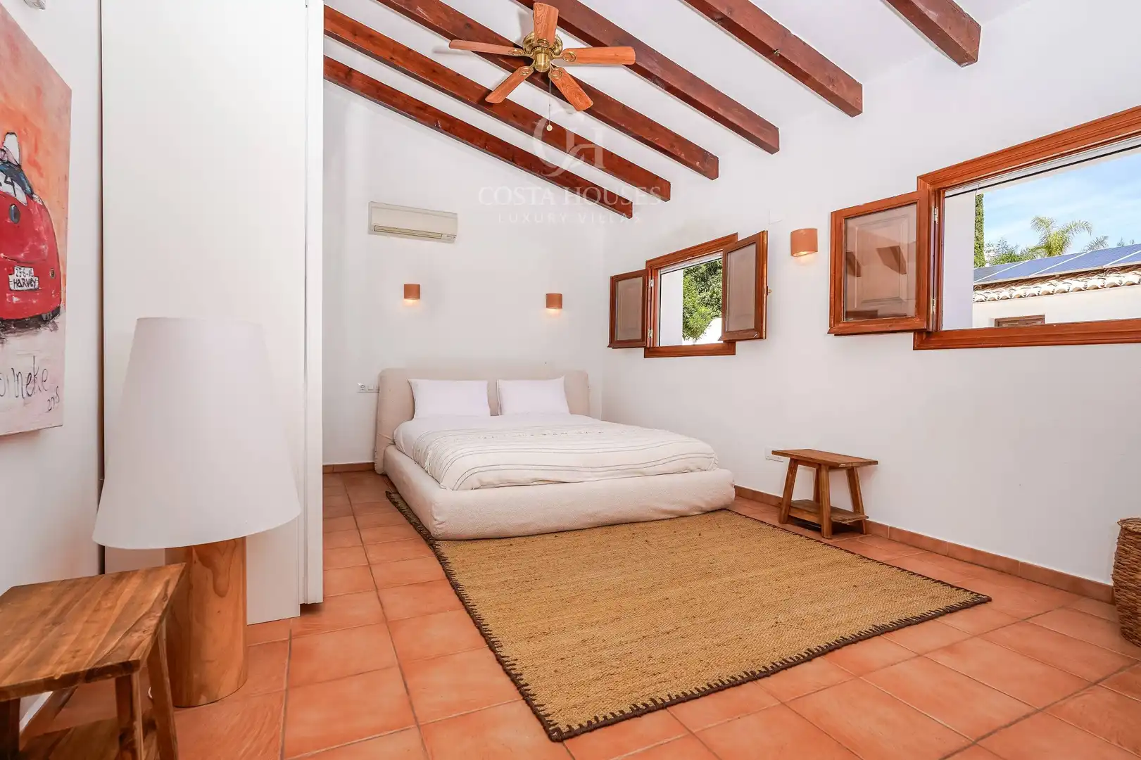 Bedroom of Houses for sale in Jávea / Xàbia  with Air Conditioner, Heating and Private garden