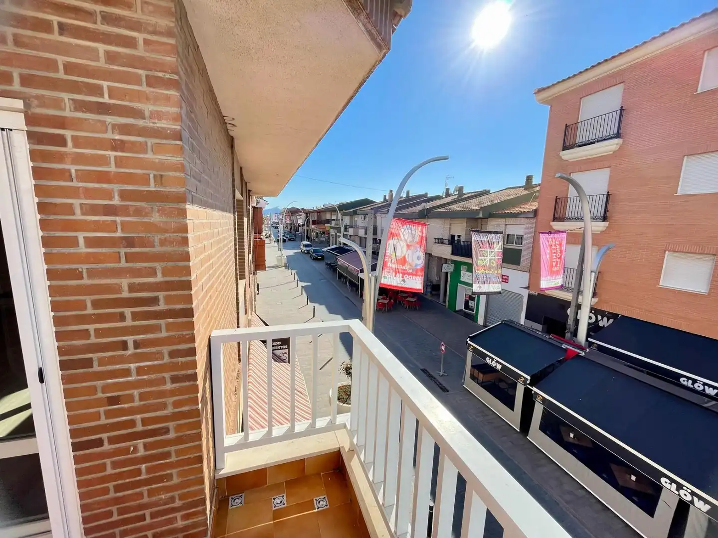 Außenansicht von Wohnung zum Verkauf in Fuente Álamo de Murcia mit Klimaanlage, Terrasse und Abstellraum