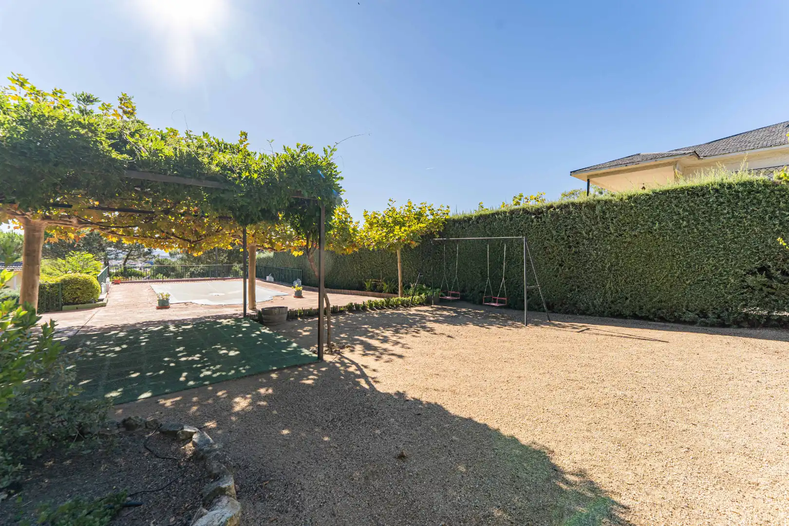 Garden of Houses for sale in Guadarrama  with Air Conditioner, Heating and Private garden