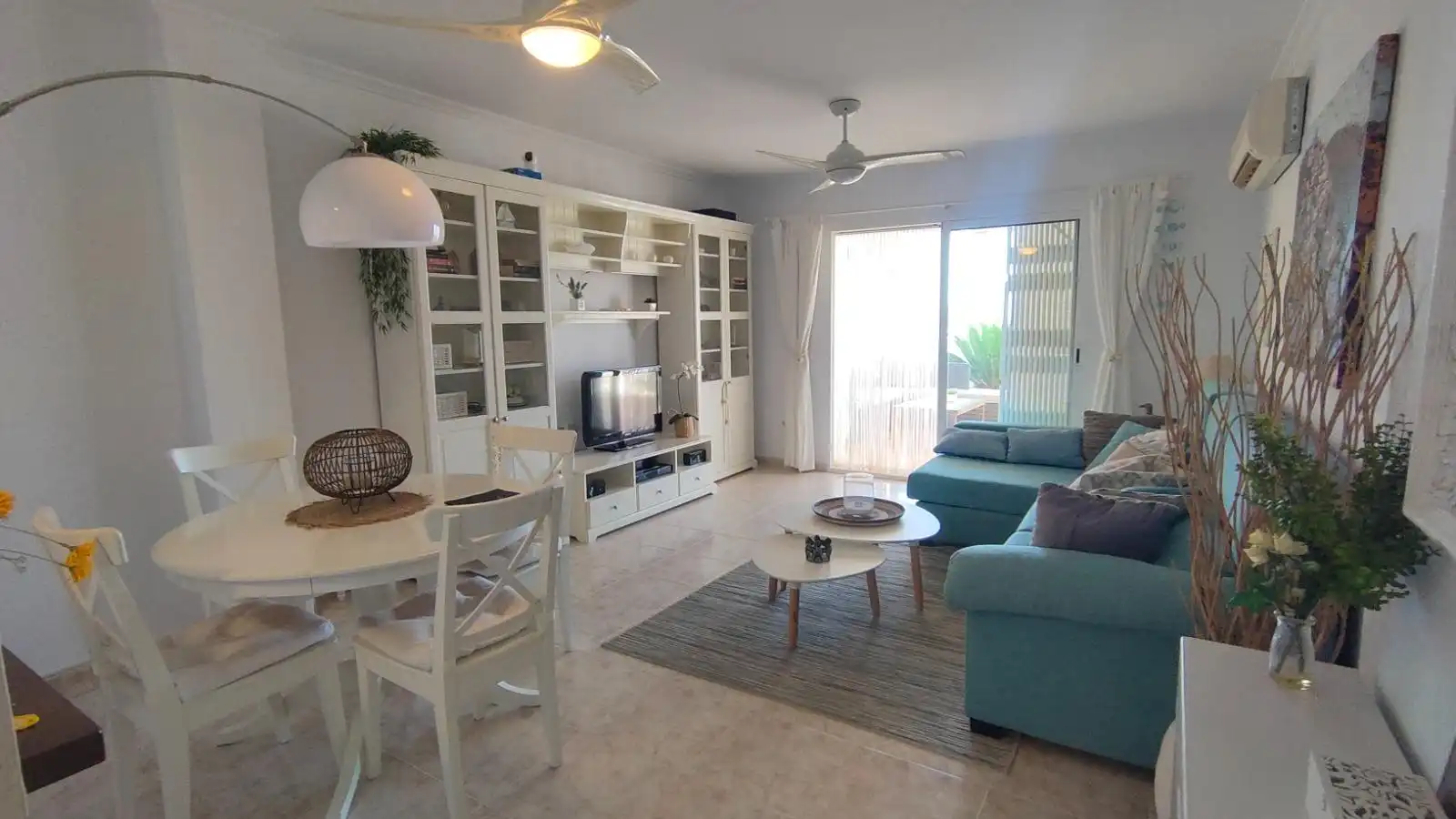 Sala de estar de Planta baja en venta en Pulpí con Aire acondicionado, Jardín privado y Terraza