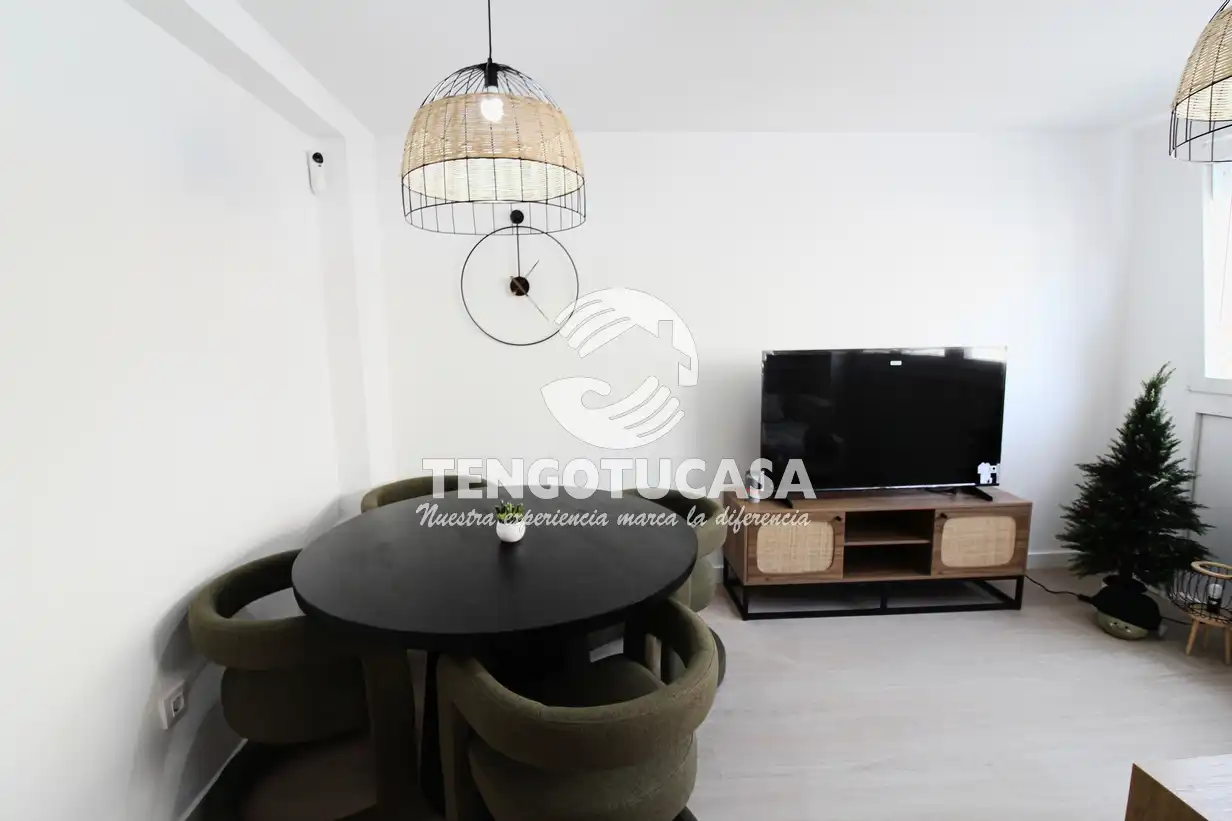 Sala de estar de Piso en venta en  Madrid Capital con Aire acondicionado, Calefacción y Amueblado