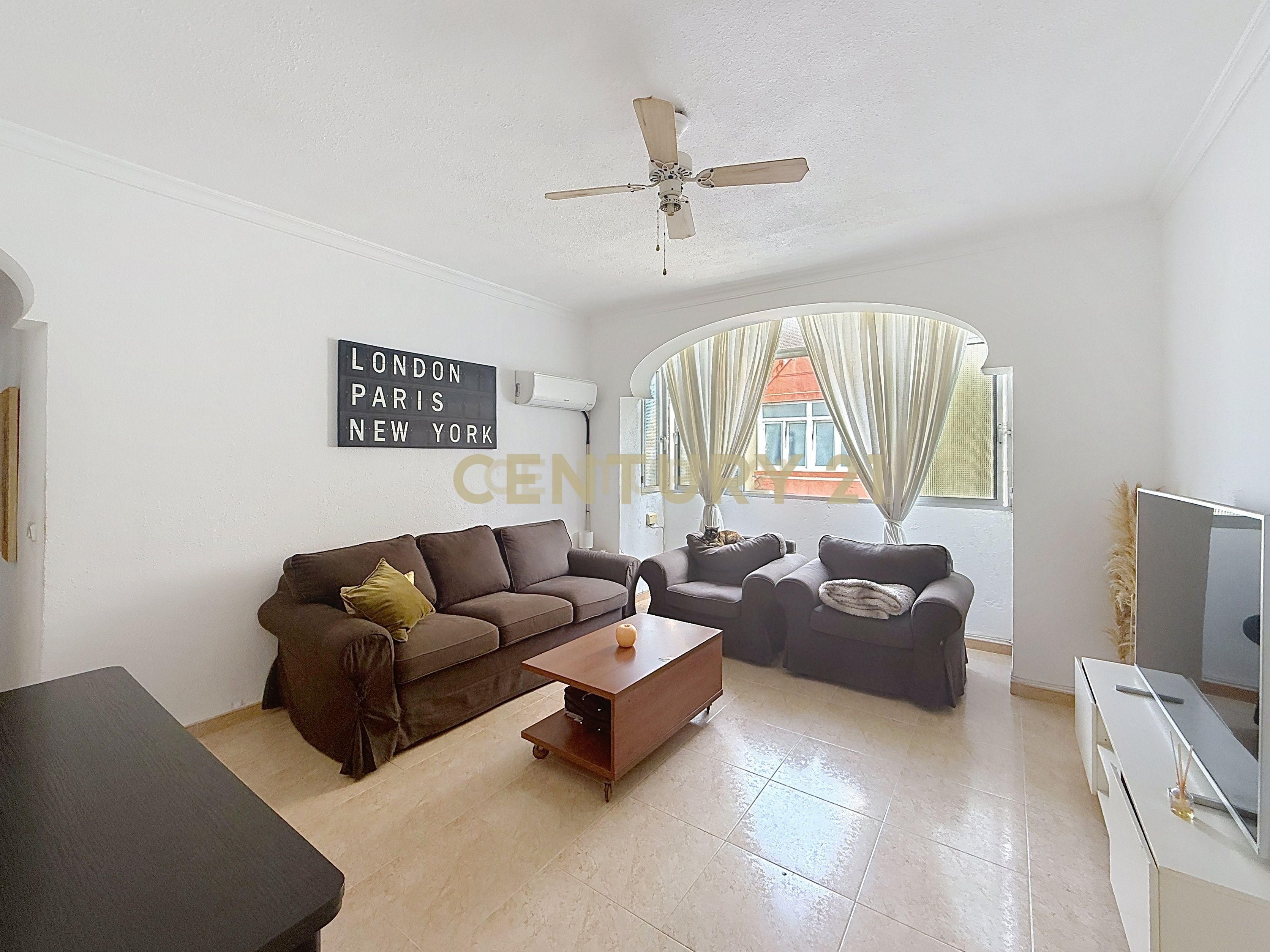 Sala de estar de Piso en venta en Málaga Capital con Aire acondicionado