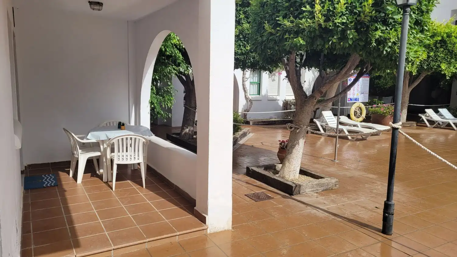 Terraza de Apartamento de alquiler en Vera con Aire acondicionado, Calefacción y Terraza