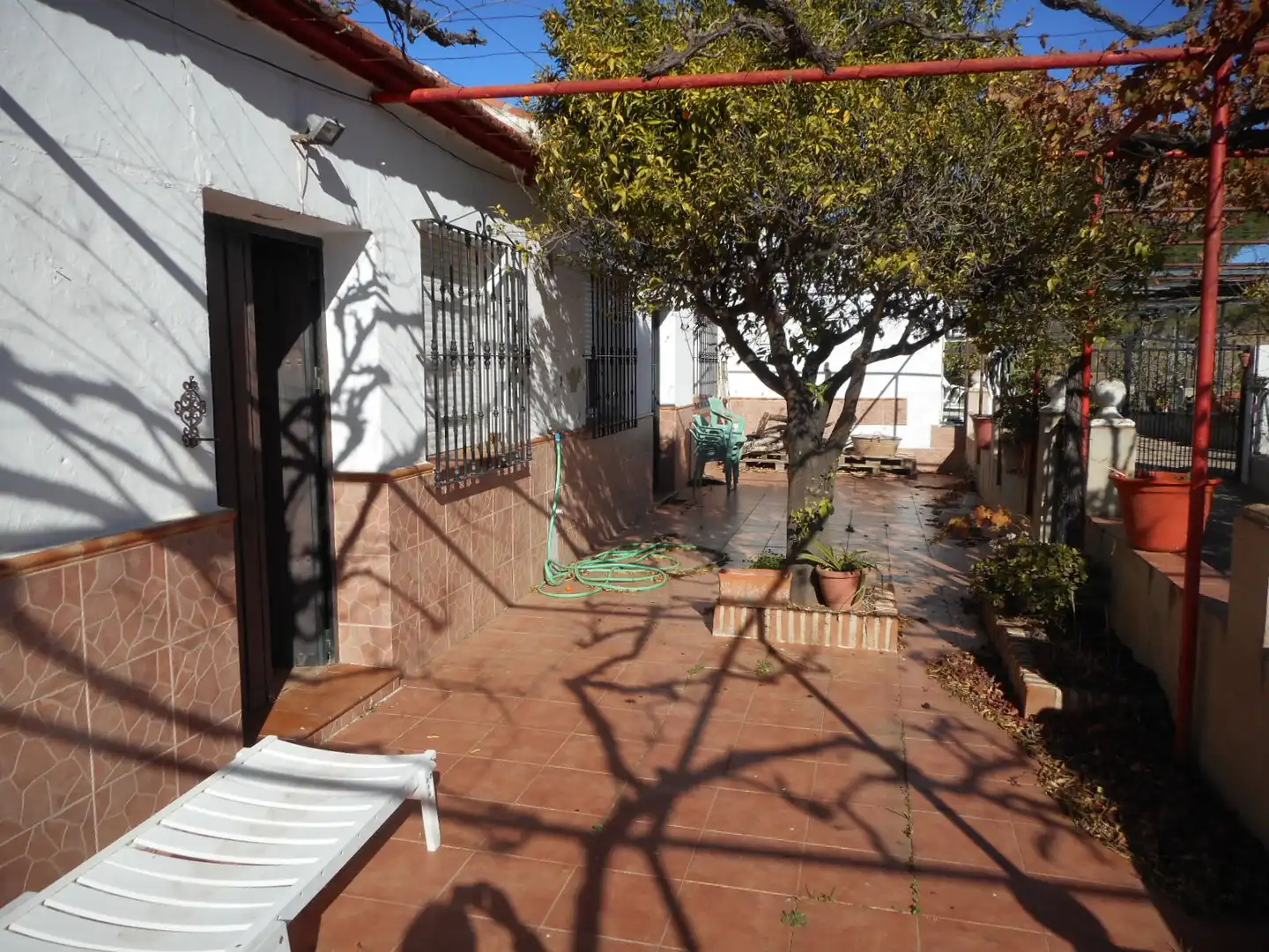 Jardín de Casa adosada en venta en Álora con Calefacción, Jardín privado y Trastero