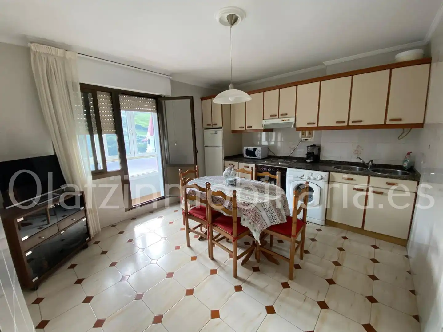 Cocina de Piso de alquiler en Ortuella con Calefacción, Amueblado y Balcón