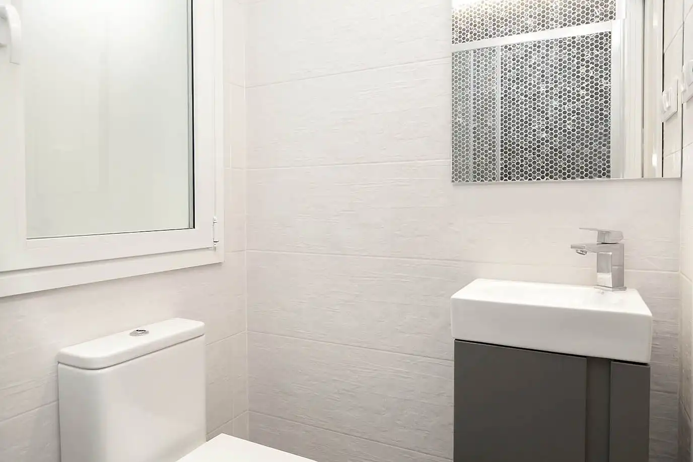 Badezimmer von Wohnung zur Miete in Sarrià - Sant Gervasi
