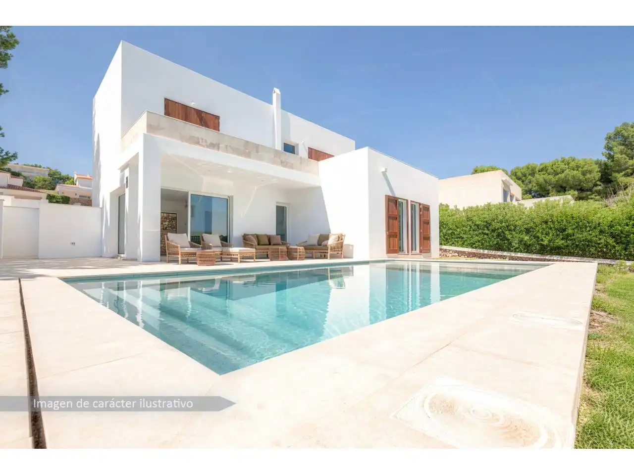 Piscina de Casa o chalet en venta en Es Mercadal con Aire acondicionado, Jardín privado y Terraza