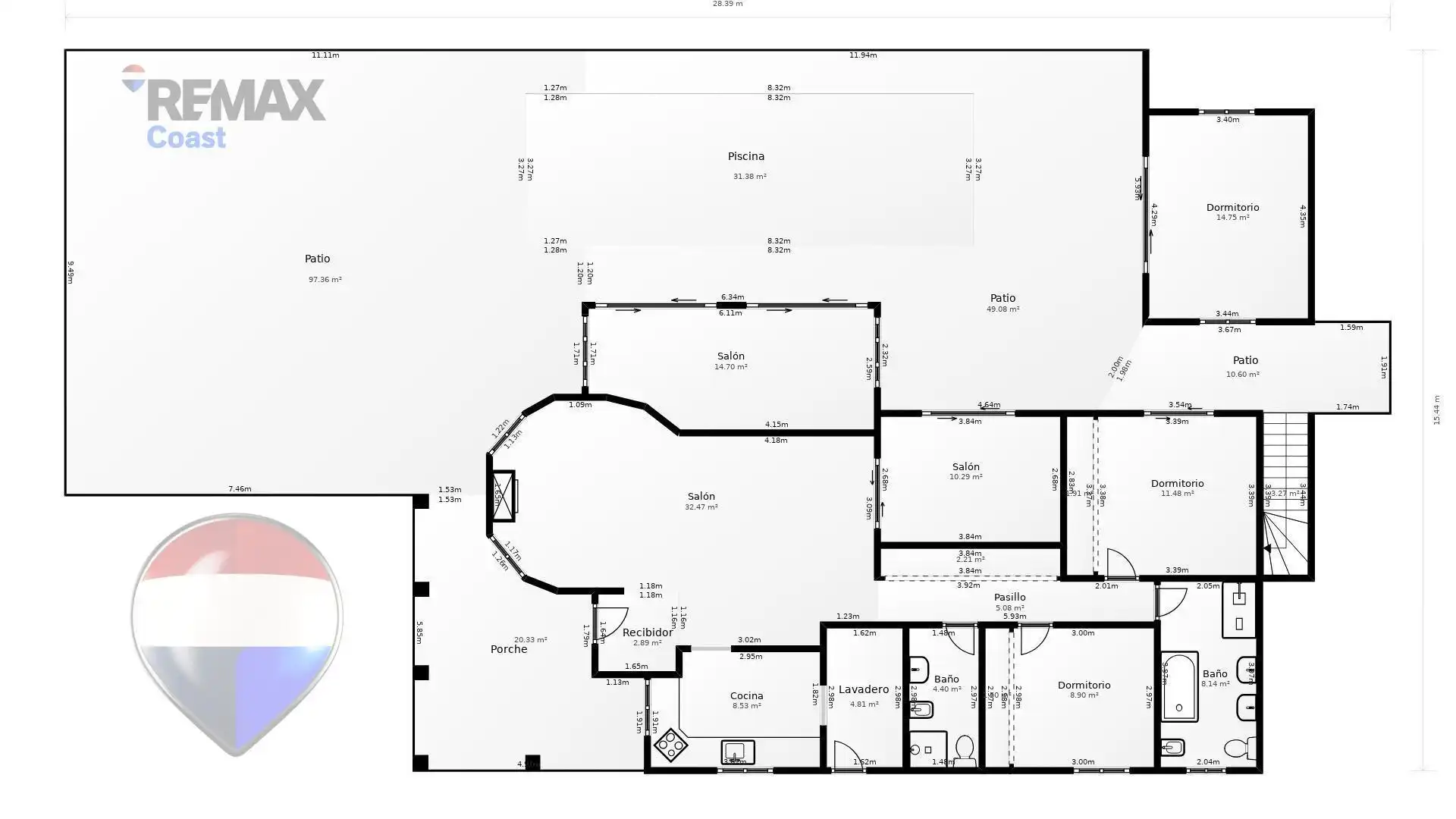 Villa mit Pool zum Verkauf in Urbanizacion Lomas del Sol, imagen 86
