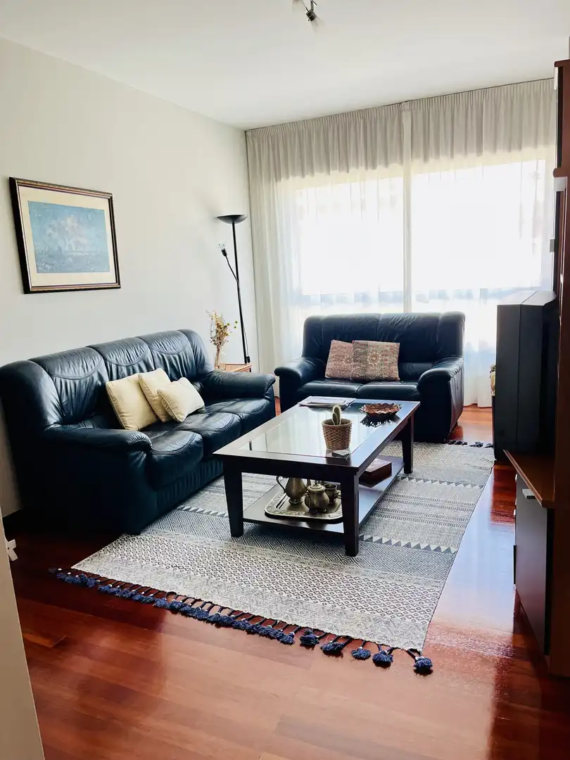 Sala de estar de Piso de alquiler en Vila de Cruces, Pontevedra
