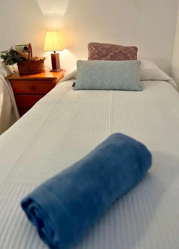 Bedroom of Houses for sale in Torre de Juan Abad  with Air Conditioner, Heating and Private garden