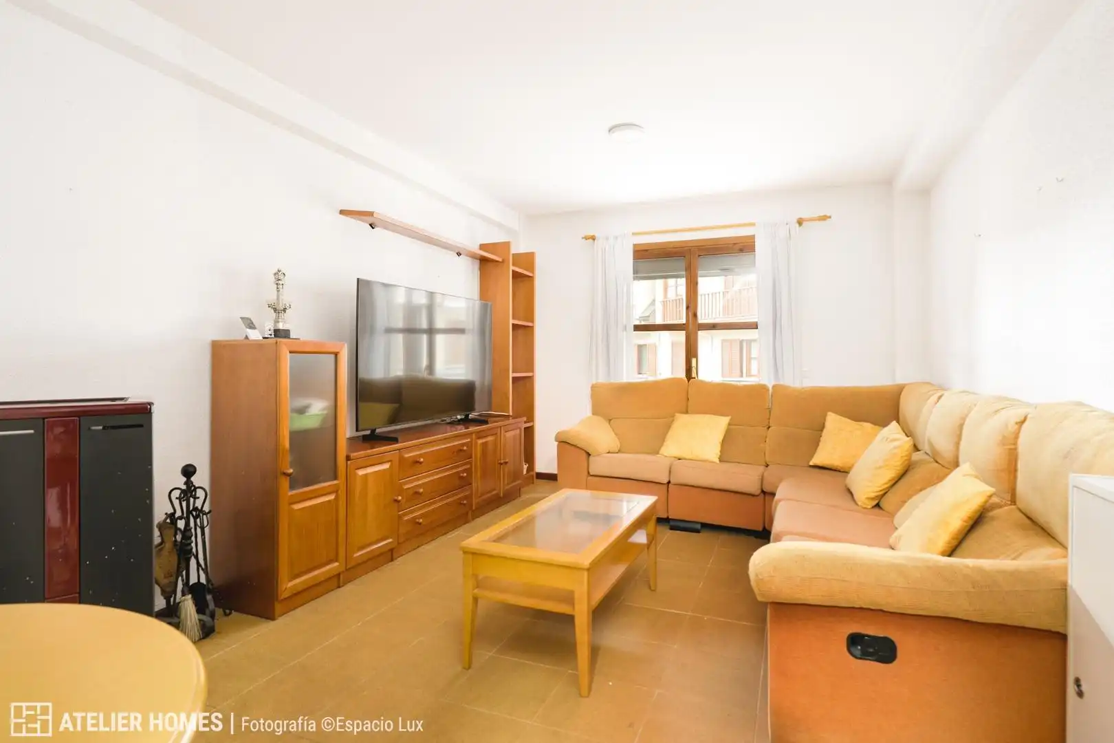 Sala de estar de Dúplex en venta en Castiello de Jaca, Huesca