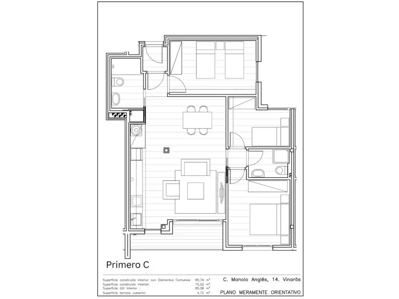 Appartamento con terrazza in vendita a Calle MANOLO ANGLES, imagen 31