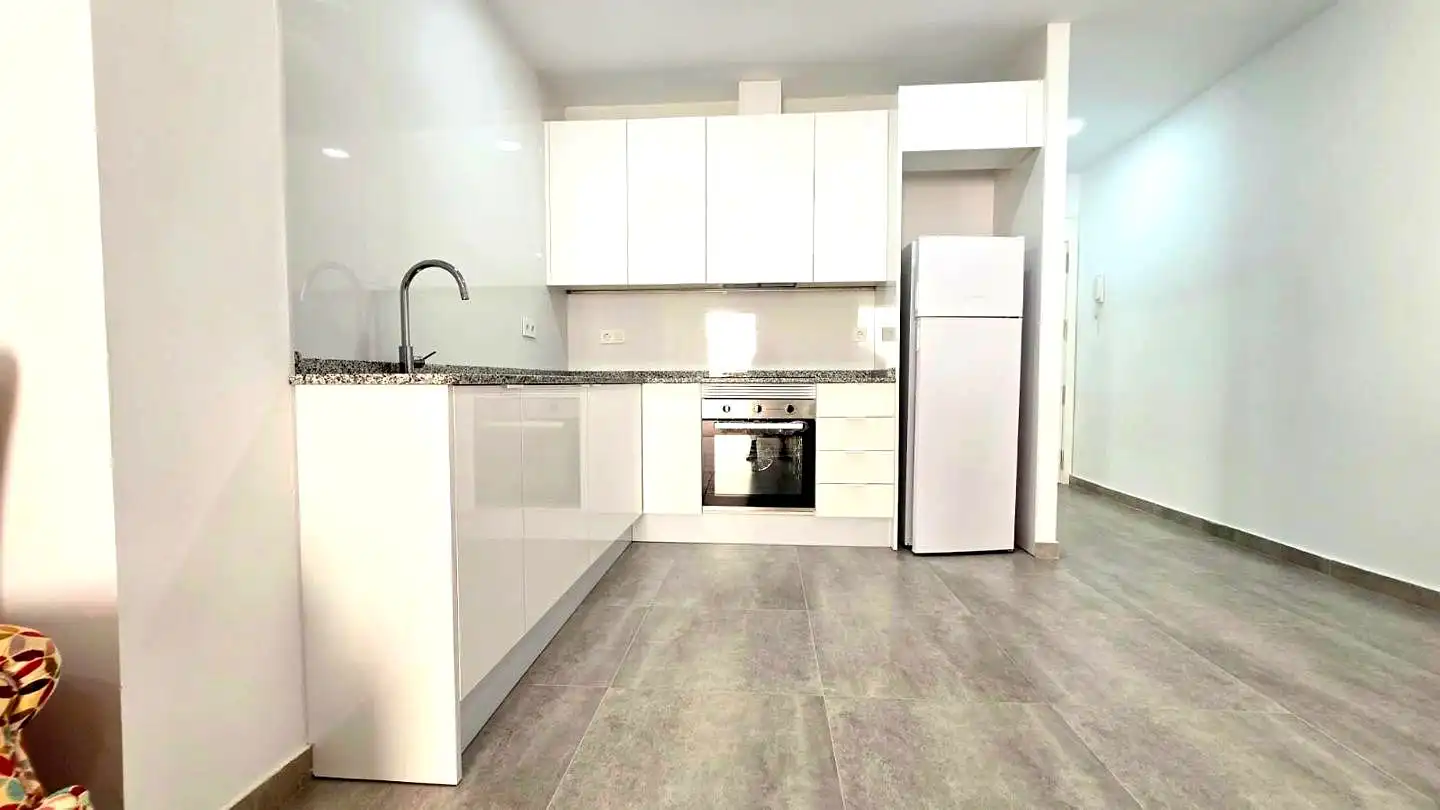 Kitchen of Apartments for rent in Gandia  with Furnished