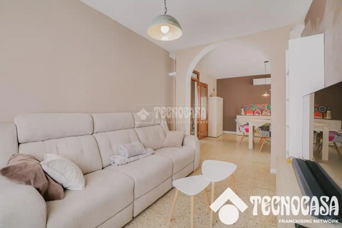 Sala de estar de Piso en venta en Badalona