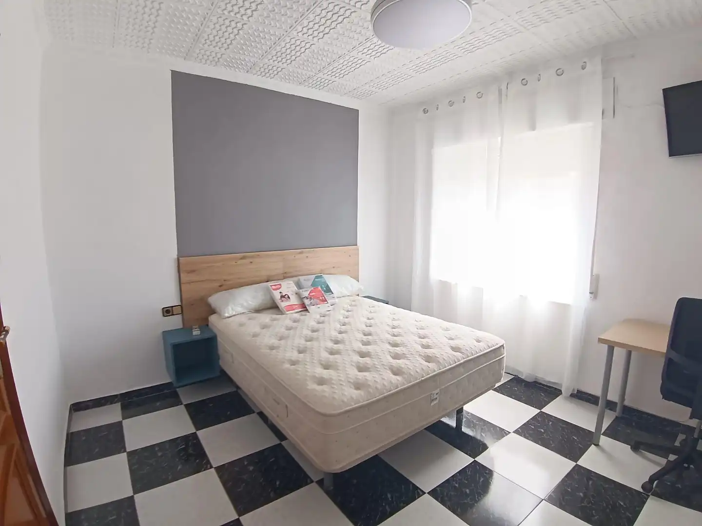 Bedroom of Flat for rent in Cartagena  with Terrace, Furnished and Balcony