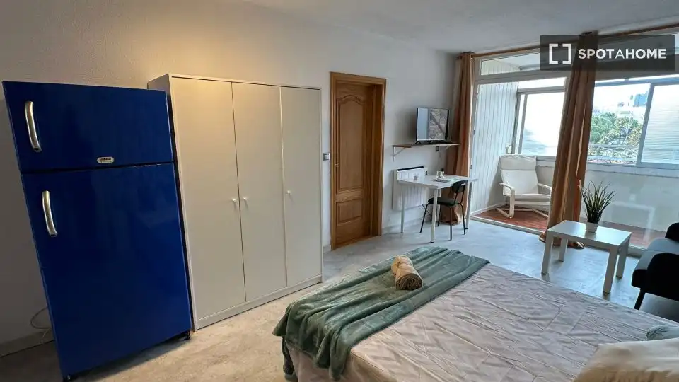 Bedroom of Flat for rent in Alcalá de Henares  with Air Conditioner, Heating and Furnished