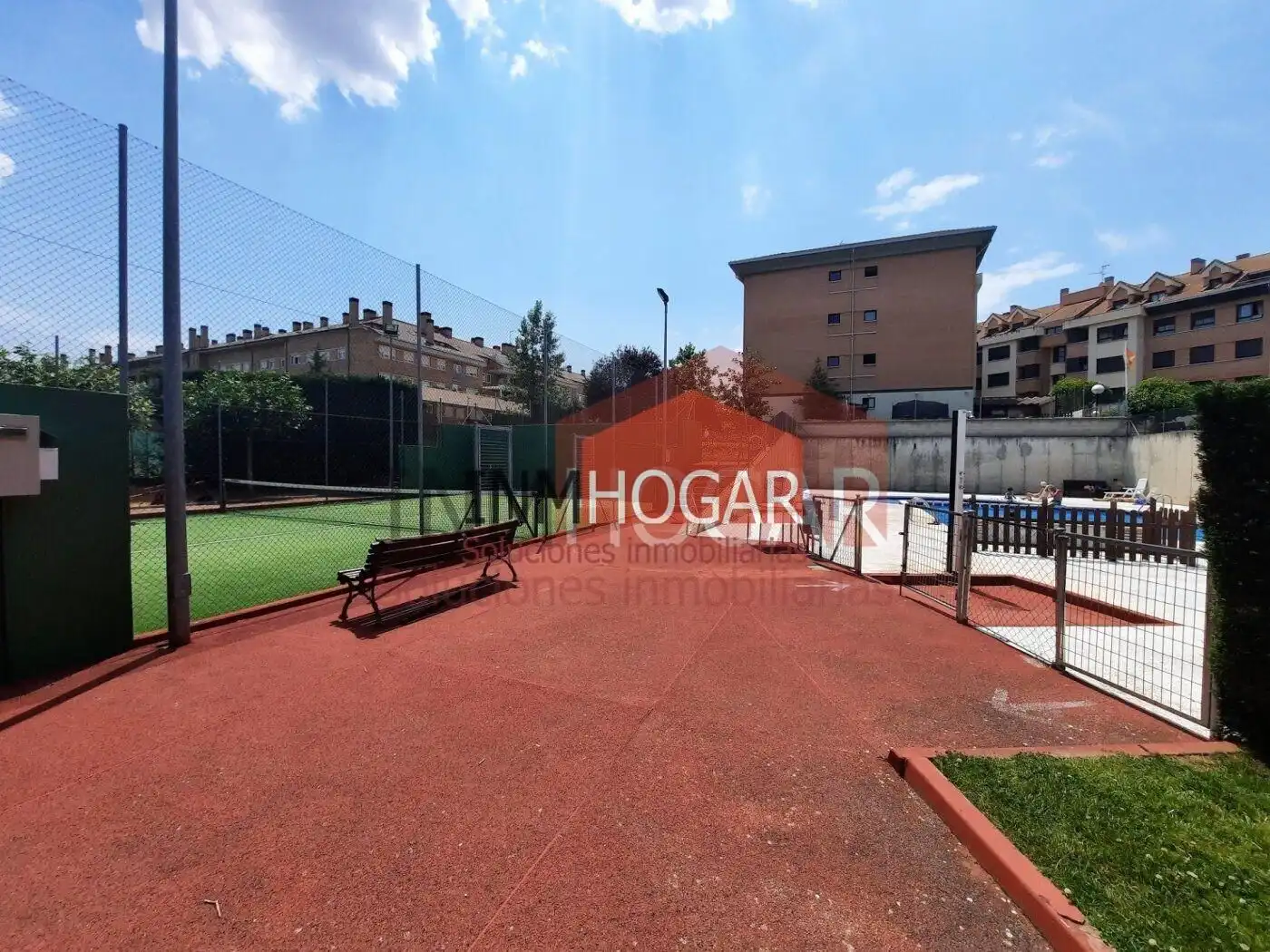 Terrasse von Wohnung zum Verkauf in Ávila mit Heizung, Parkett und Terrasse