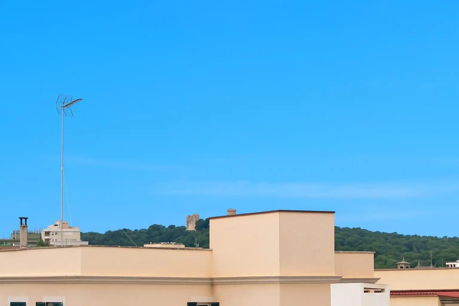 Vista exterior de Pis en venda en  Palma de Mallorca amb Moblat i Balcó