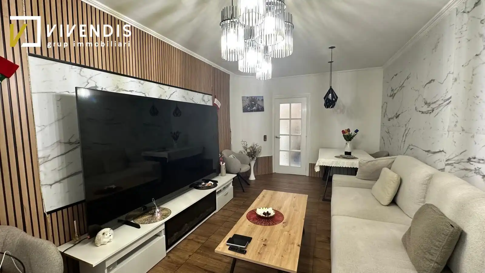 Living room of Flat for sale in Torrefarrera  with Heating, Storage room and Balcony