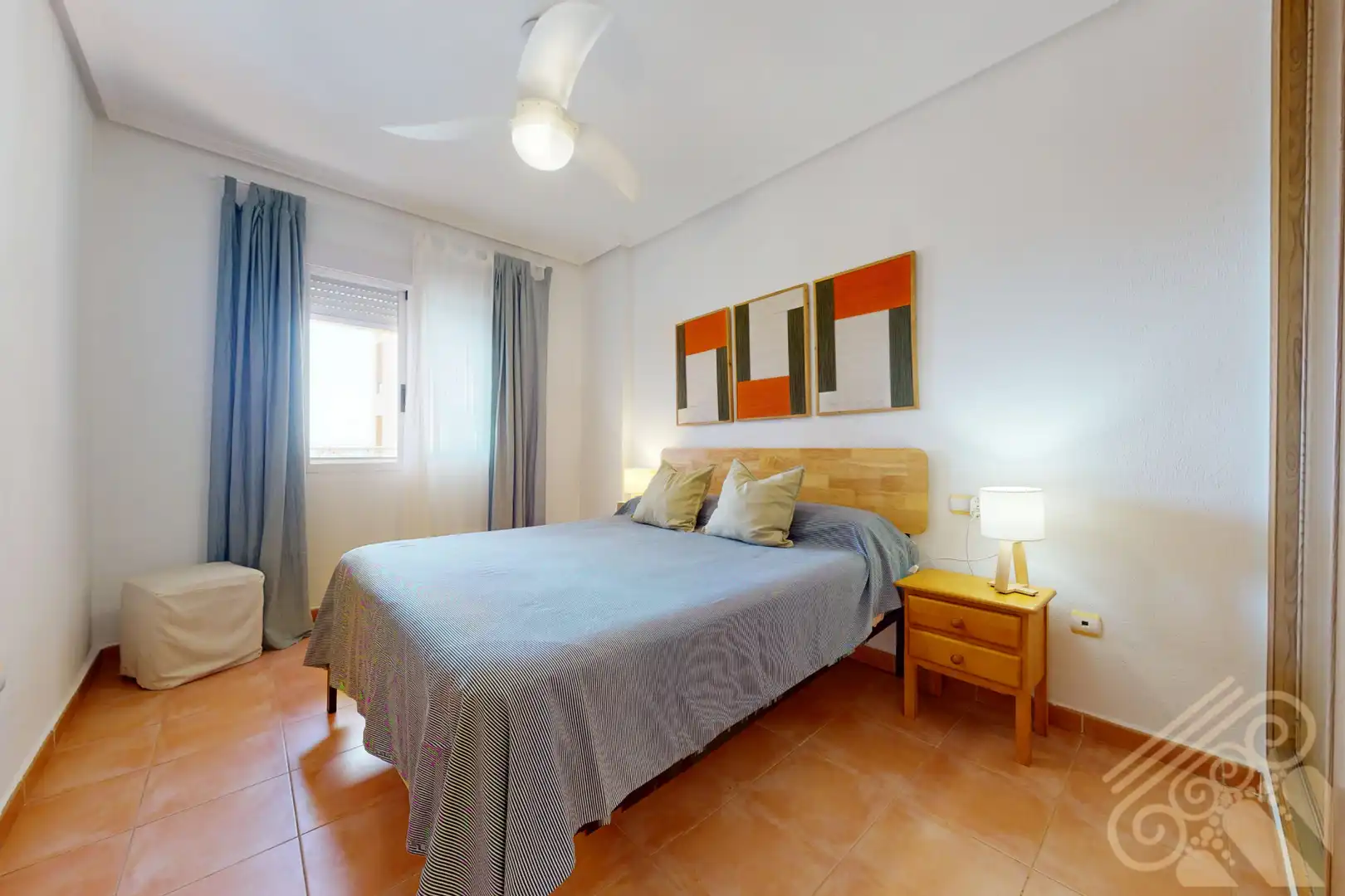Dormitori de Apartament en venda en Mojácar amb Terrassa, Moblat i Piscina comunitària