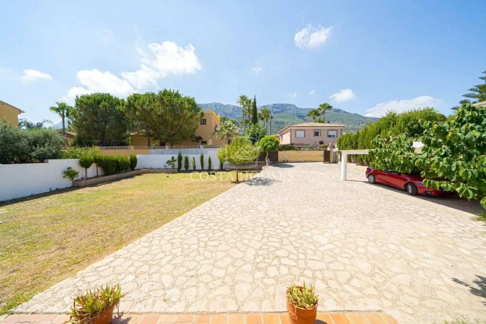 Garden of Houses for sale in Dénia  with Air Conditioner, Private garden and Terrace