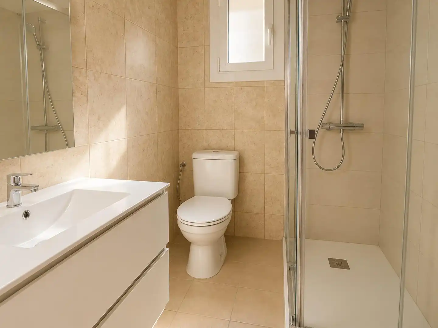 Bathroom of Attic for sale in Sabadell  with Air Conditioner and Balcony