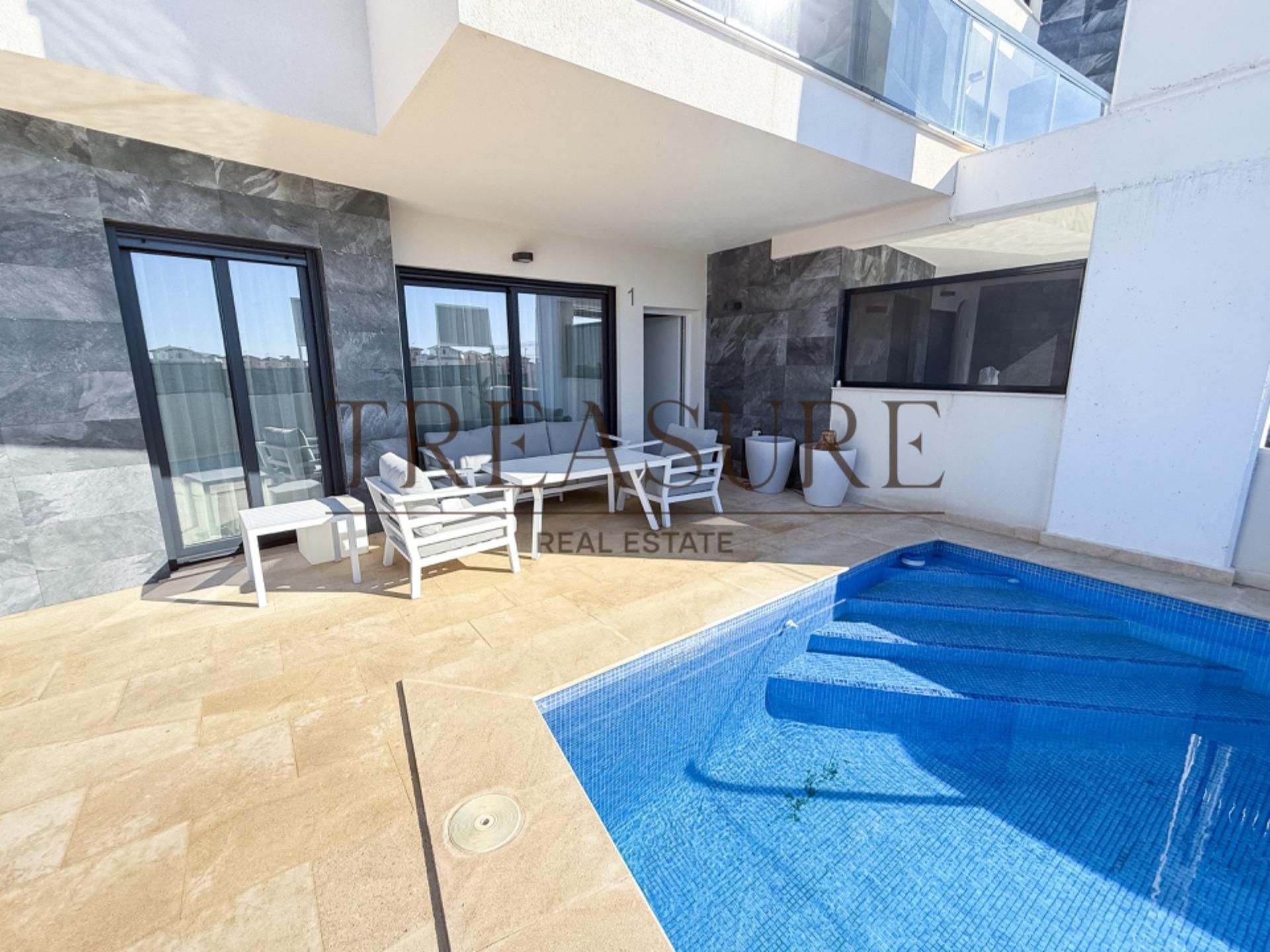 Terrassa de Planta baixa en venda en Mazarrón amb Jardí privat, Terrassa i Piscina