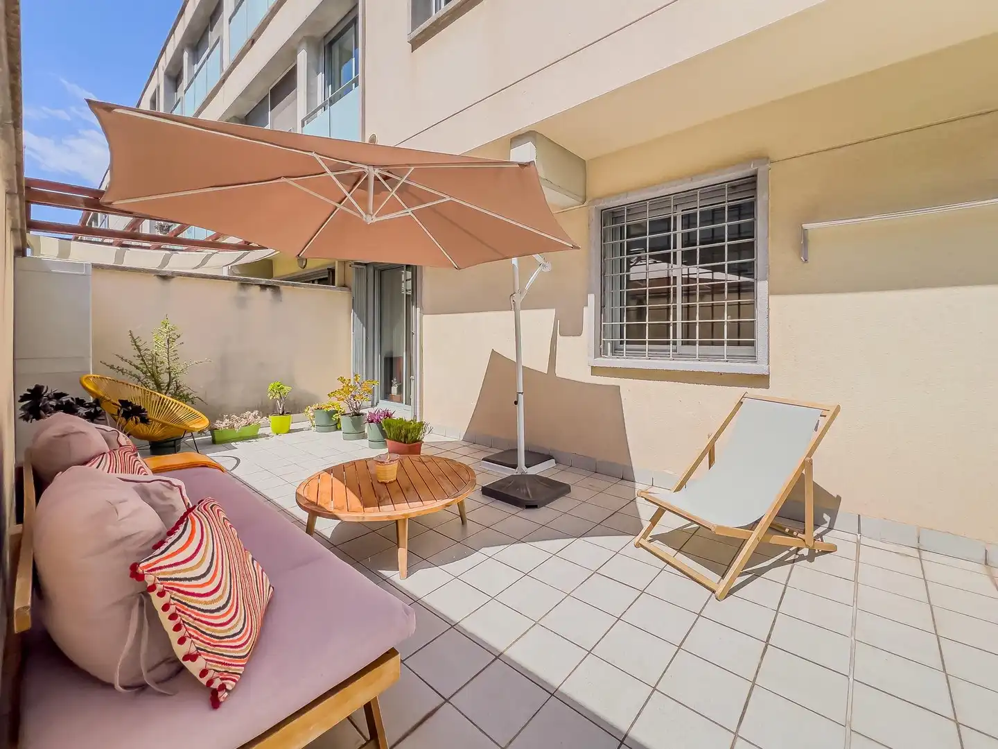 Terrasse von Erdgeschoss zum Verkauf in Viladecans mit Heizung, Terrasse und Gemeinschaftspool