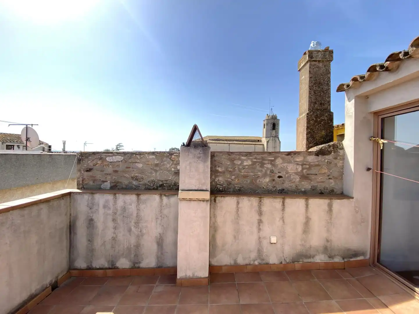 Terrassa de Casa adosada en venda en L'Armentera amb Calefacció, Moblat i Alarma