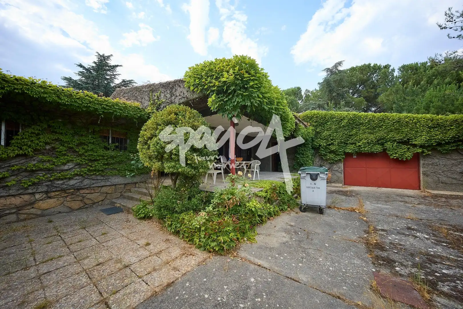 Jardí de Casa o xalet en venda en Galapagar amb Calefacció, Jardí privat i Terrassa