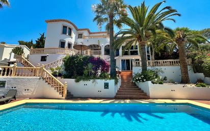 Exterior view of House or chalet for sale in Moraira  with Air Conditioner, Heating and Terrace