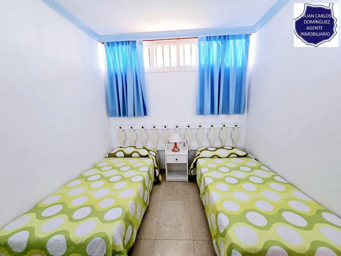 Dormitori de Apartament de lloguer en San Bartolomé de Tirajana amb Terrassa, Moblat i Piscina comunitària