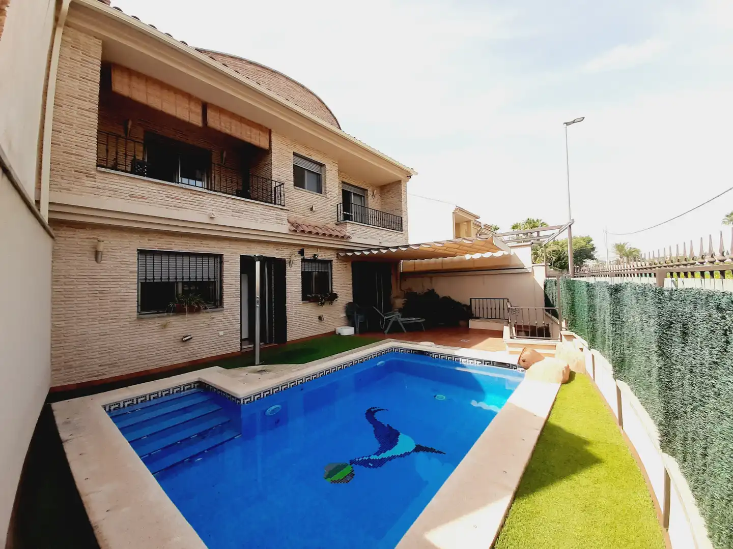 Piscina de Casa o chalet en venta en Villanueva del Río Segura con Aire acondicionado, Calefacción y Jardín privado