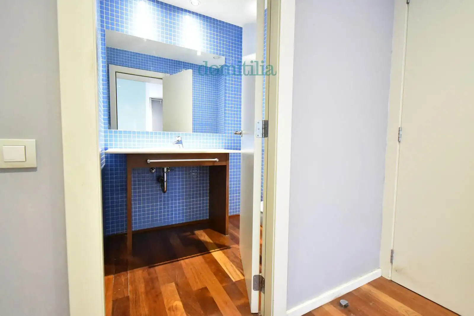Baño de Dúplex de alquiler en Sabadell con Aire acondicionado, Calefacción y Terraza