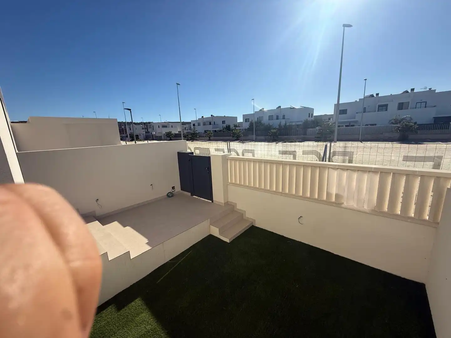 Terraza de Casa o chalet de alquiler en El Ejido con Jardín privado, Terraza y Piscina comunitaria