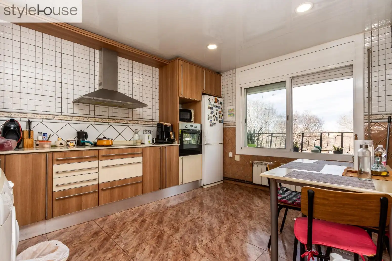 Kitchen of Houses for sale in Terrassa  with Parquet flooring, Terrace and Storage room