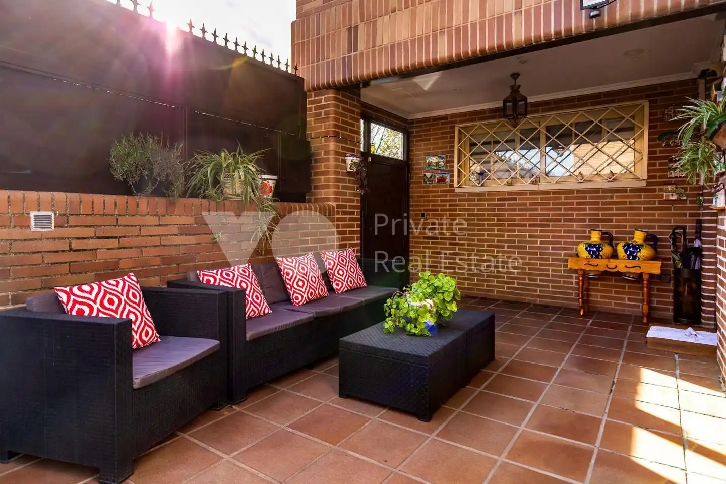 Terrassa de Casa adosada en venda en Majadahonda amb Aire condicionat, Calefacció i Jardí privat