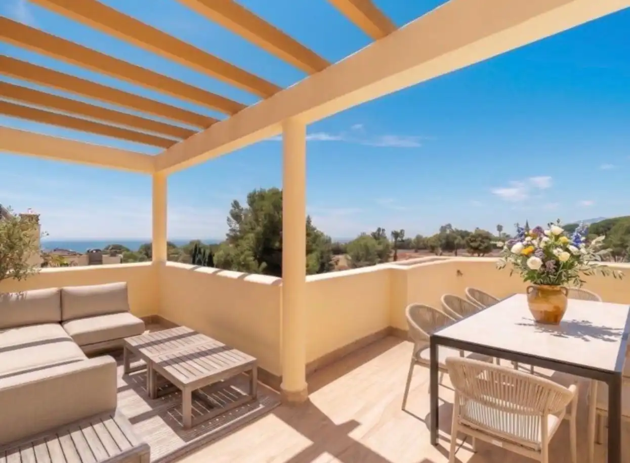 Terraza de Casa adosada en venta en Marbella con Aire acondicionado, Calefacción y Terraza