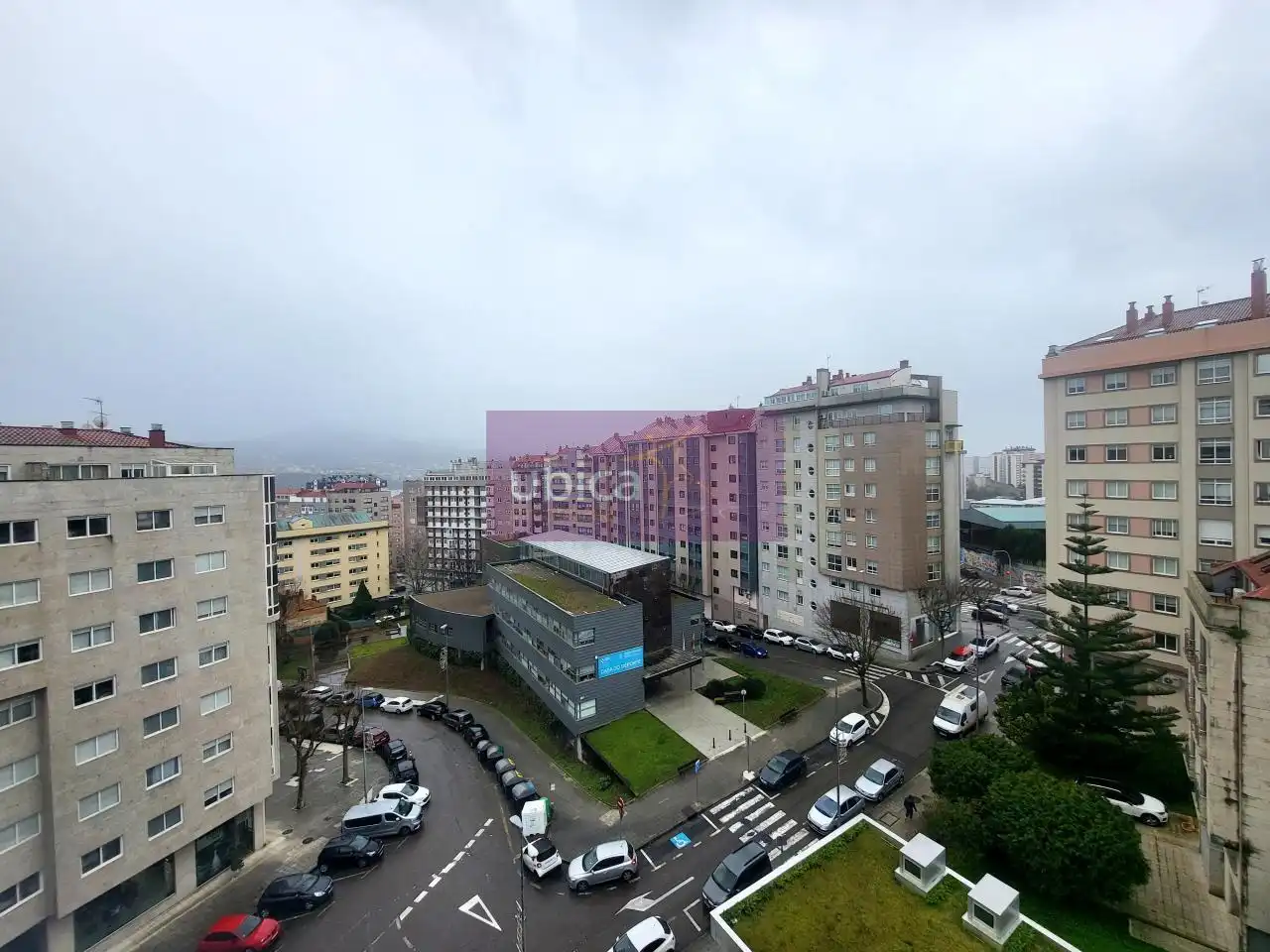 Vista exterior de Piso en venta en Vigo  con Calefacción, Parquet y Trastero