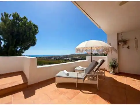 Terrace of Flat for sale in Doña Julia Golf