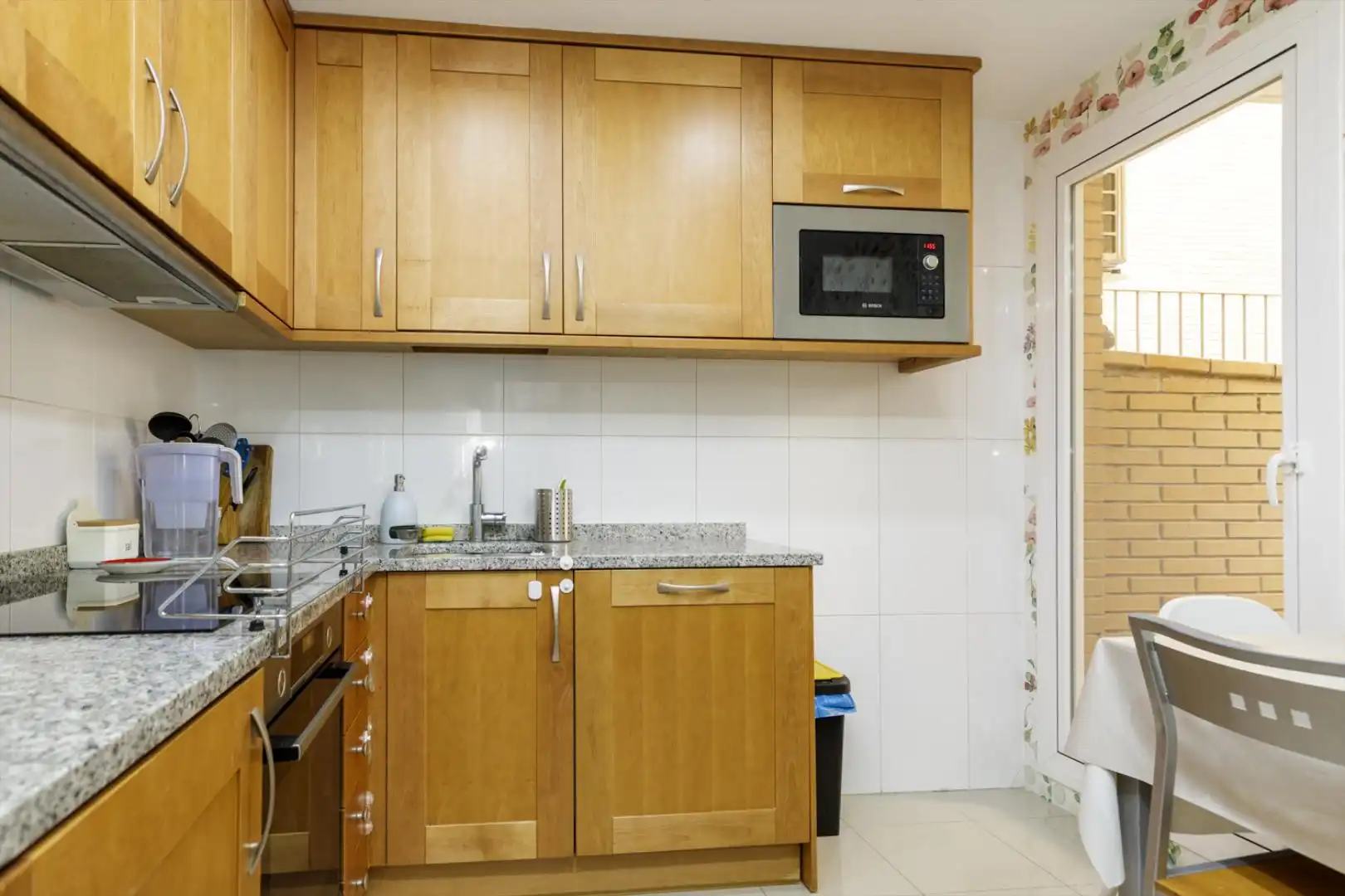 Kitchen of Flat for sale in Zaragoza  with Terrace, Storage room and Swimming Pool
