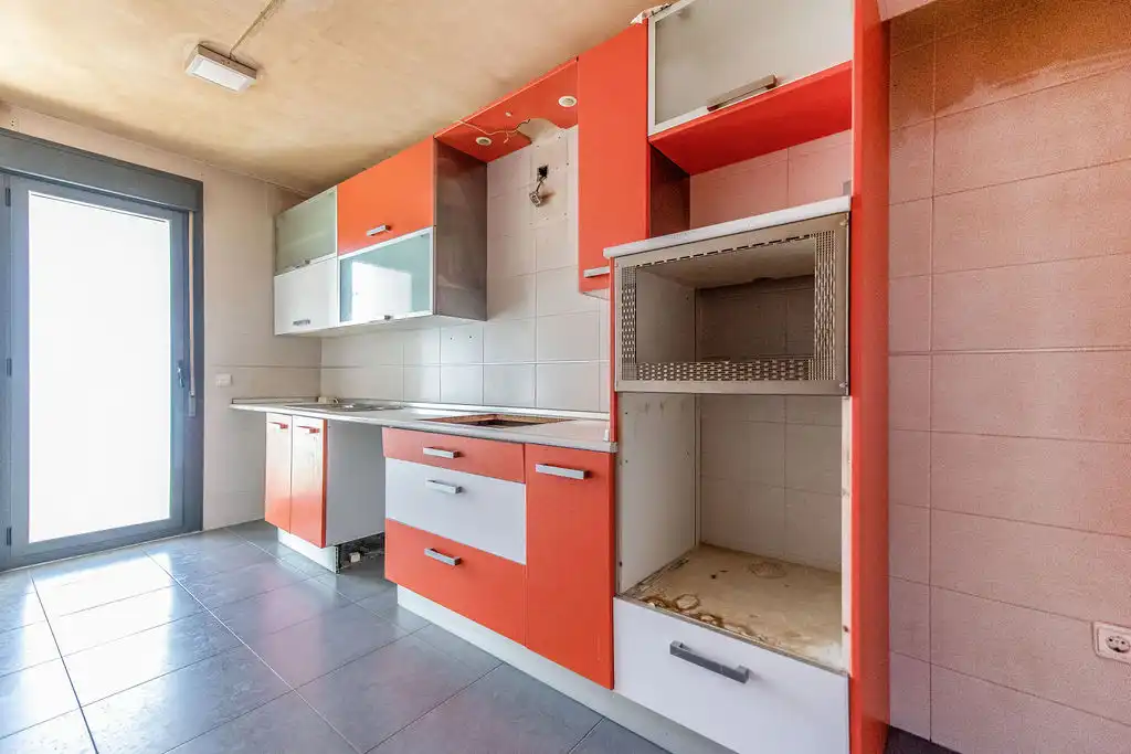 Cocina de Casa adosada en venta en La Hiniesta  con Calefacción y Terraza