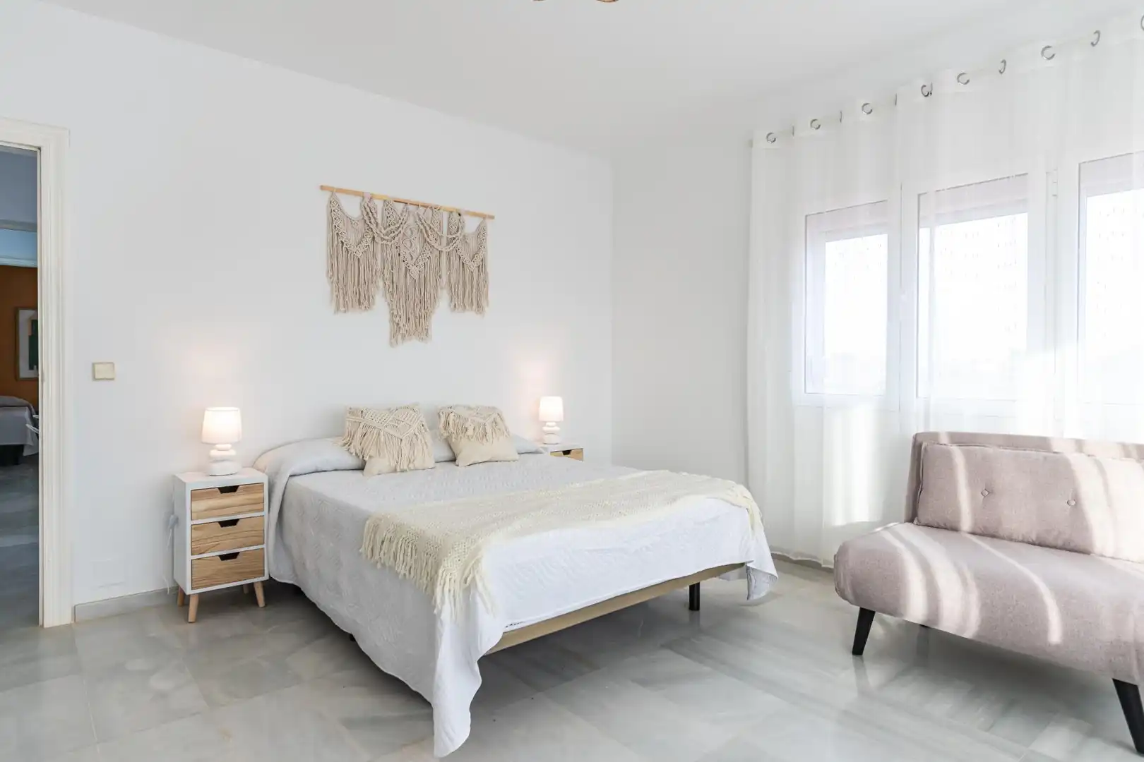 Dormitori de Casa o xalet en venda en Águilas amb Aire condicionat, Jardí privat i Terrassa