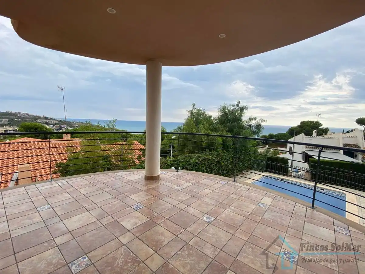 Terraza de Casa o chalet en venta en Benicasim / Benicàssim con Aire acondicionado, Calefacción y Terraza