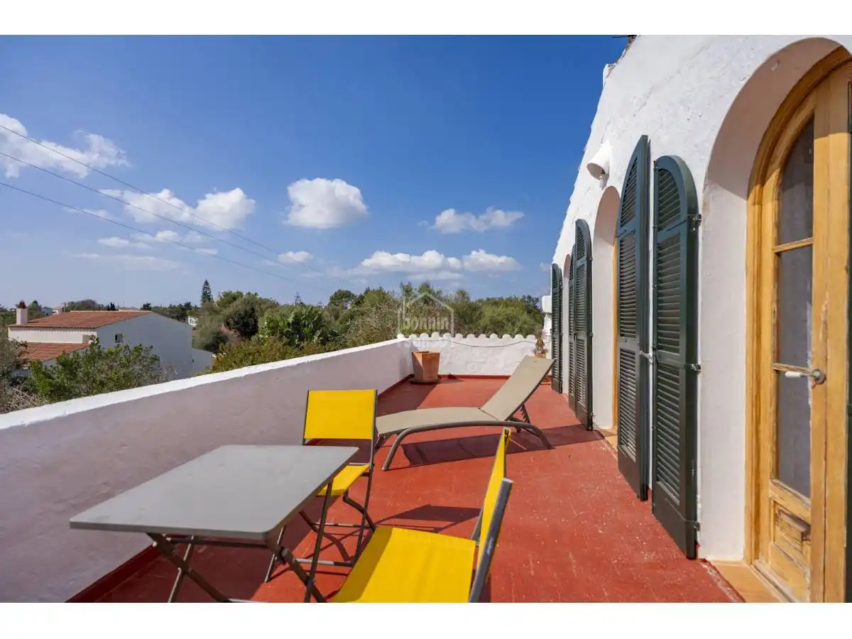 Terrace of Country homes for sale in Maó - Mahón  with Private garden, Terrace and Swimming Pool