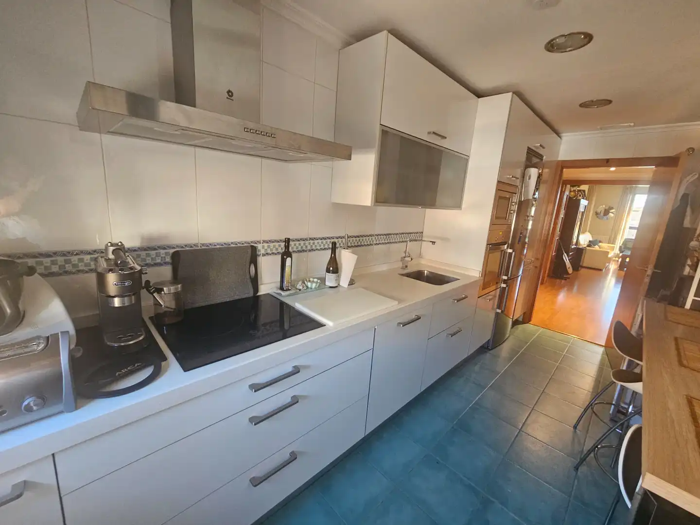 Kitchen of Flat for sale in Cáceres  with Air Conditioner and Storage room
